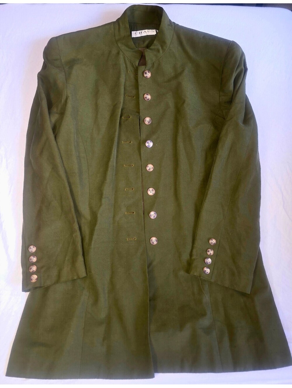 Vintage Chaus jacket 100% silk size 6